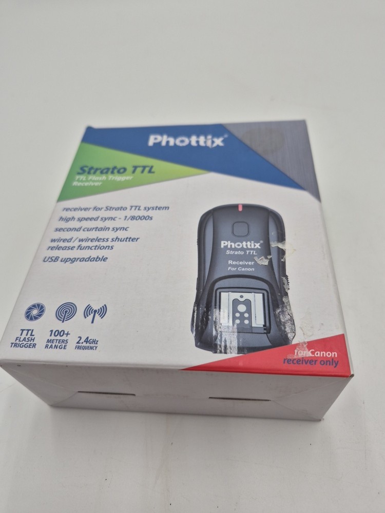 Phottix Strato TTL Flash Trigger Transmitter/Receiver for Canon Digital Camera