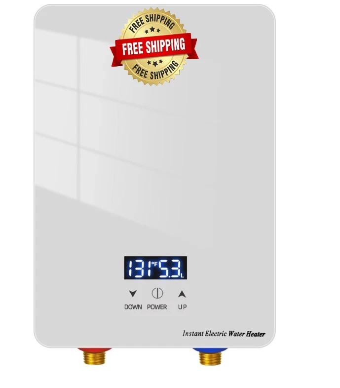 Tankless Water Heater Electric Whole House ECO Instant Hot On Demand 220/240v