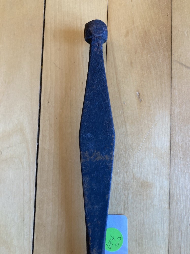 Antique Primitive wrought iron fireplace/ hearth Peel tool