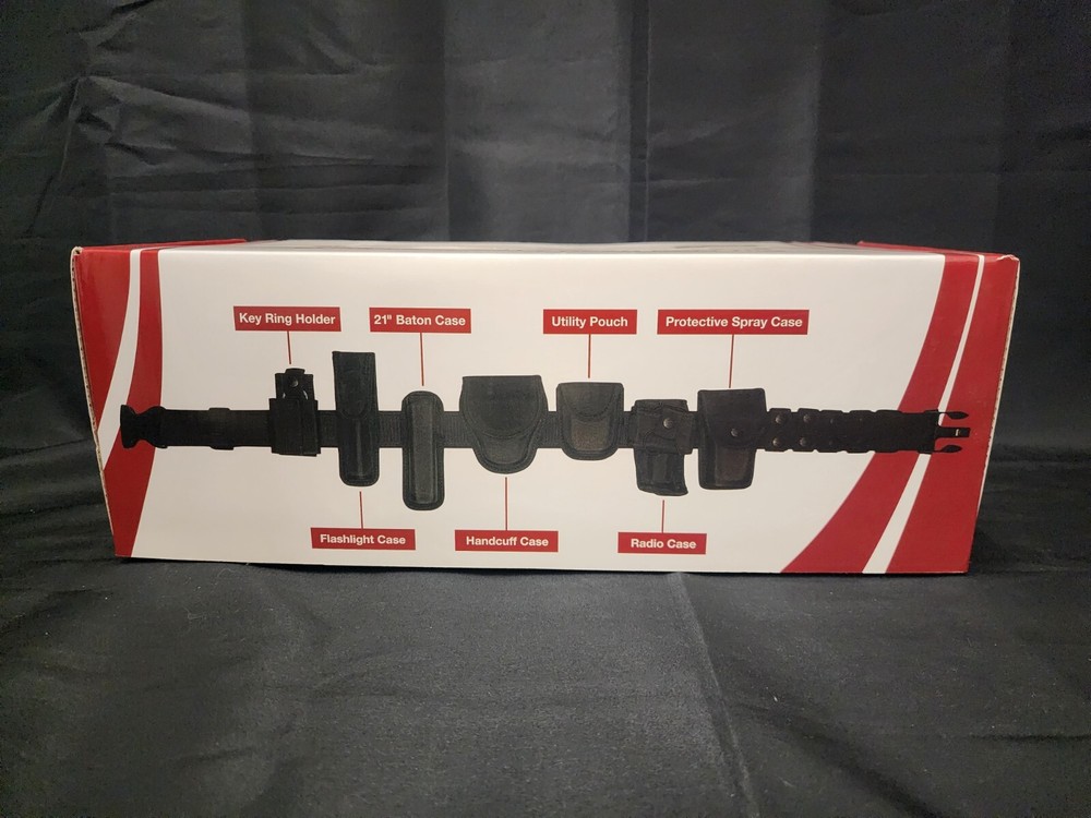 Drago Complete Duty Belt Rig Large Black 38"-42"
