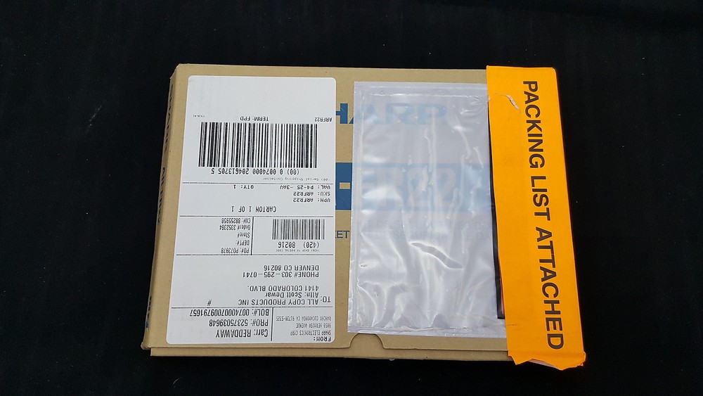 Sharp Corporation AR-FR22 Data Security Kit New In Box