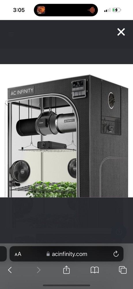 AC Infinity AC-PKA22 Grow Tent Kit