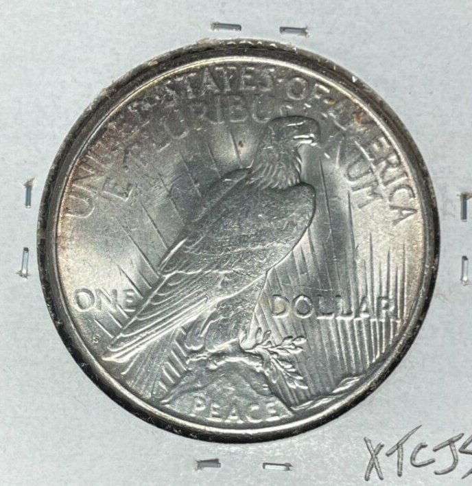 1923-S PEACE SILVER DOLLAR - BU ~BEAUTIFUL COIN~