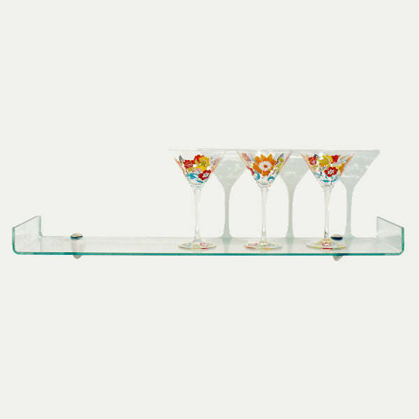 Osprey Clear Glass Shelf (8"X31.5")