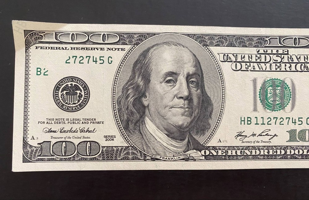 SUPER ERROR 2006 USA 100 Dollars *** UNC ***