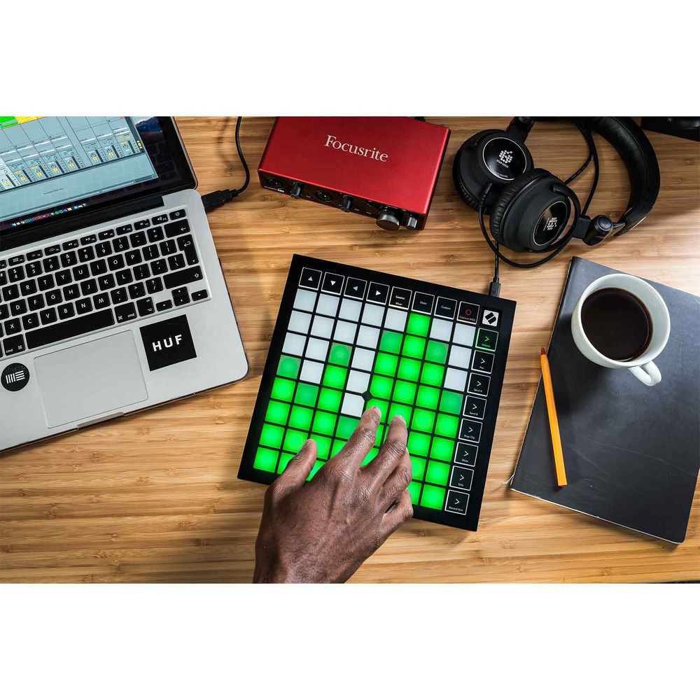 Novation Launchpad X Audio Recording Grid Controller for Ableton Live w Case