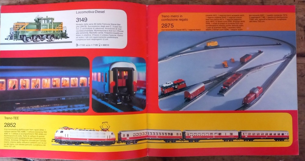 catalogo giocattoli. MARKLIN 1979.