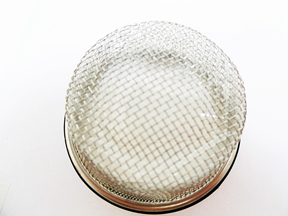 Steel Mesh Sink Drain Strainer Baskets Bath Kitchen Sinks Strainer Basket 2.5"