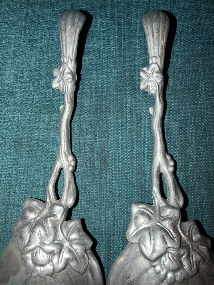 Spoon SET Aluminum Artisan Serving Utensils Elegant