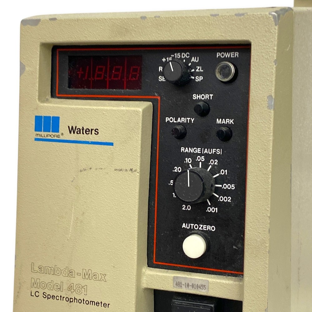 Millipore Waters Lambda Max 481 LC Spectrophotometer, Variable Wavelength Detect