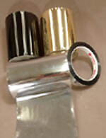 Classy Classics 1/4" - 3 RL PK - Black, Gold, Silver