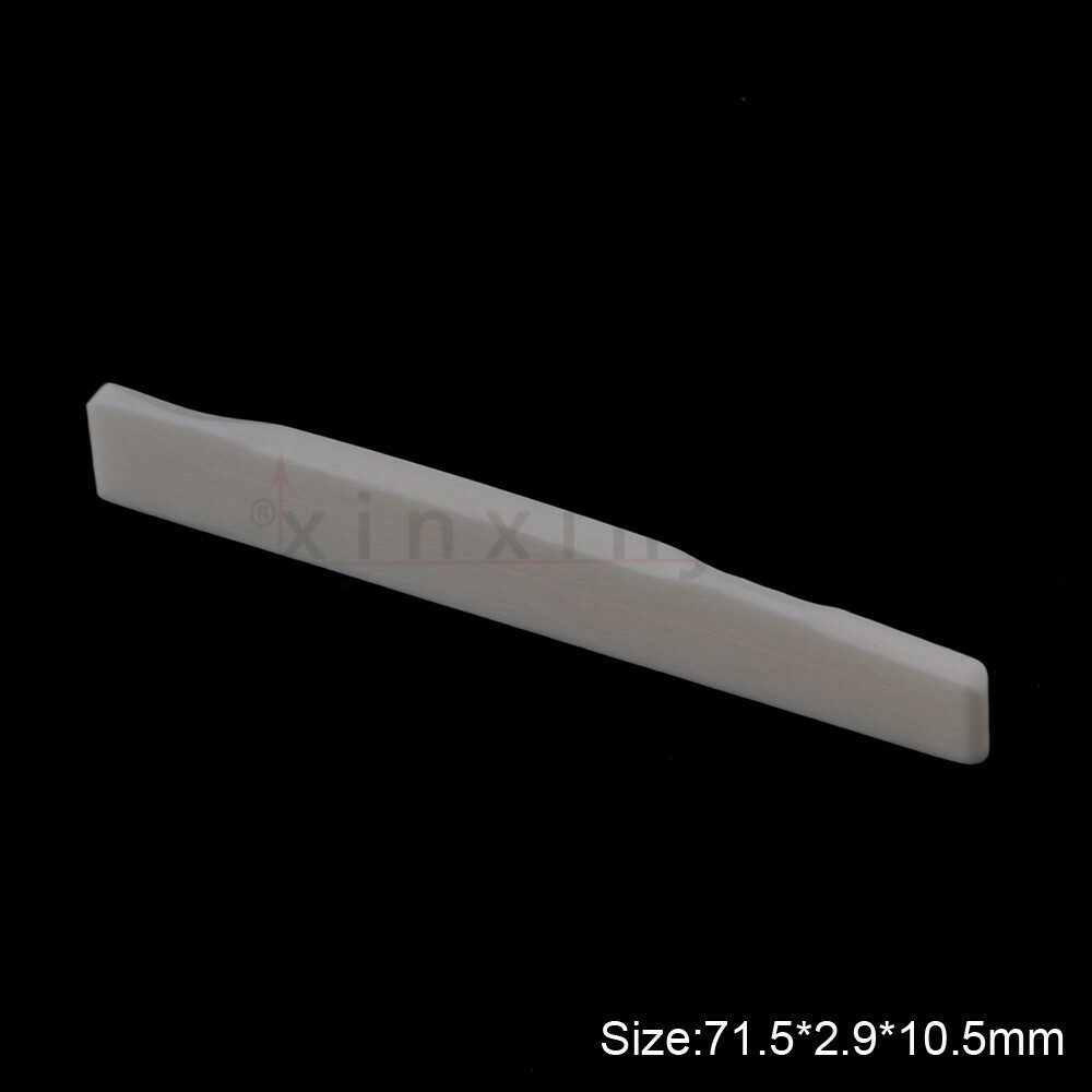 Acoustic Guitar String Bridge Bone Saddle 71.5*2.9*10.5MM for SIGMA Guitar
