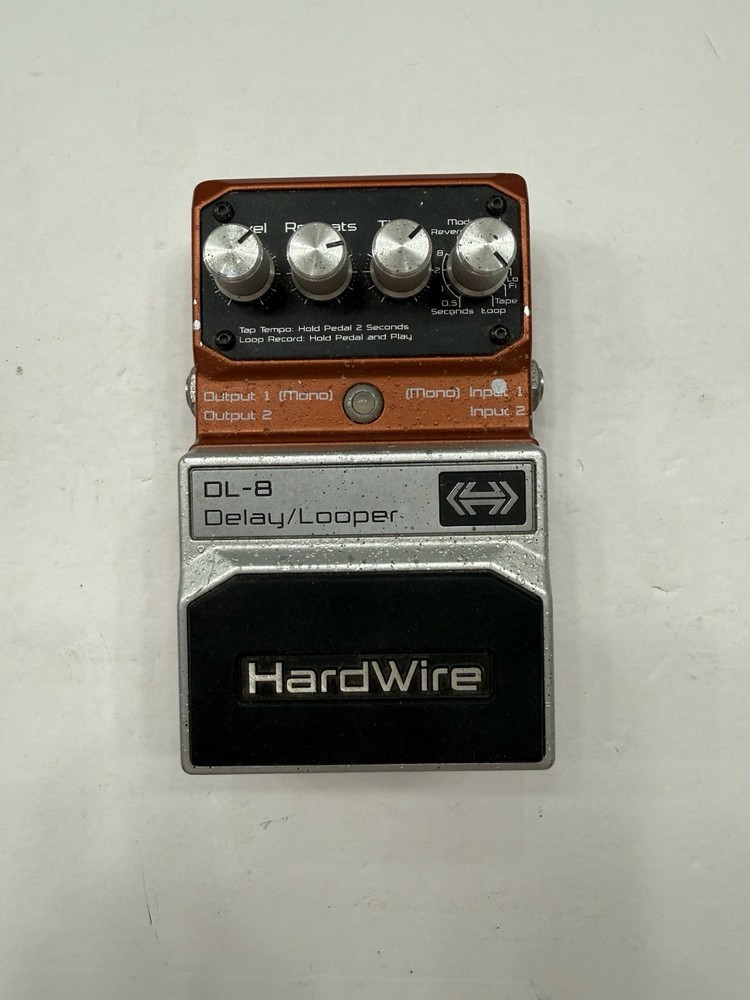 Digitech DL-8 Hardwire Delay Looper Digital Stereo Guitar Effect Pedal