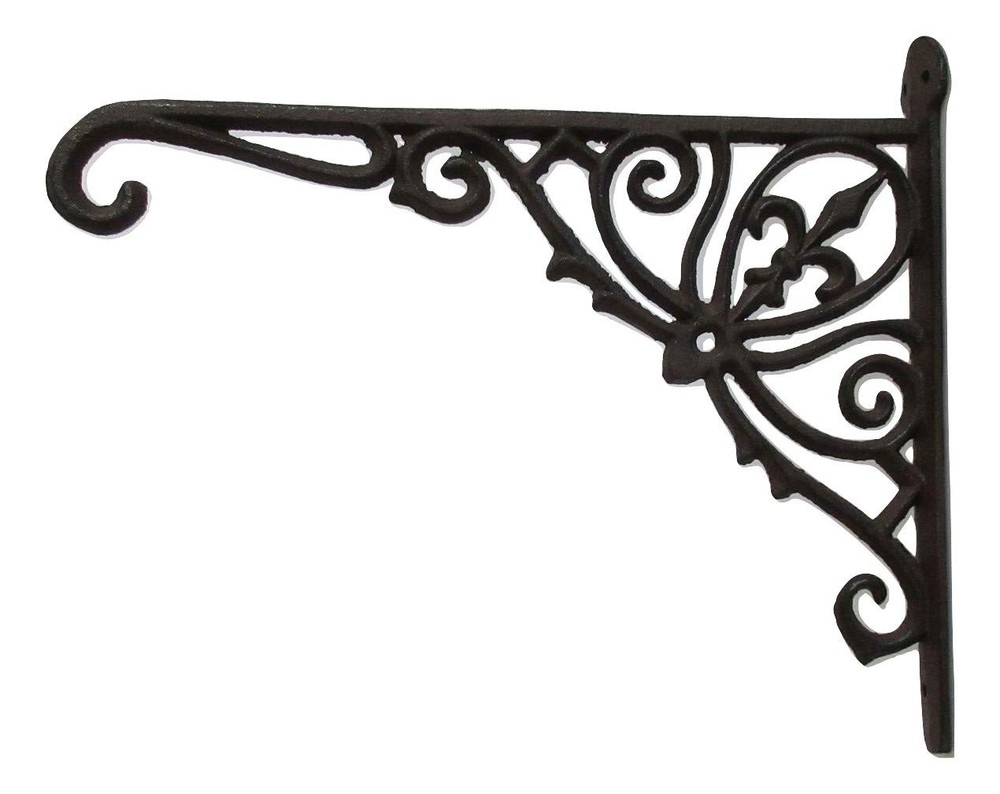 Decorative Cast Iron Plant Hook Bracket