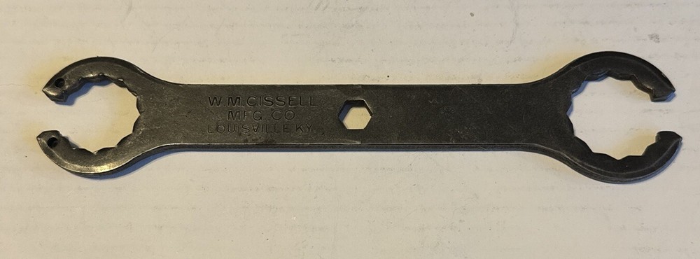 Rare W. M Cissell 12 Point wrench