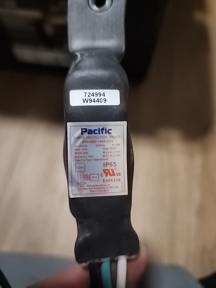Pacific Surge Protection Device 480v 10ka