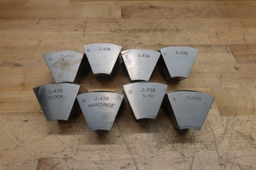 Hardinge S50 Collet Pad Round Smooth 2.438"