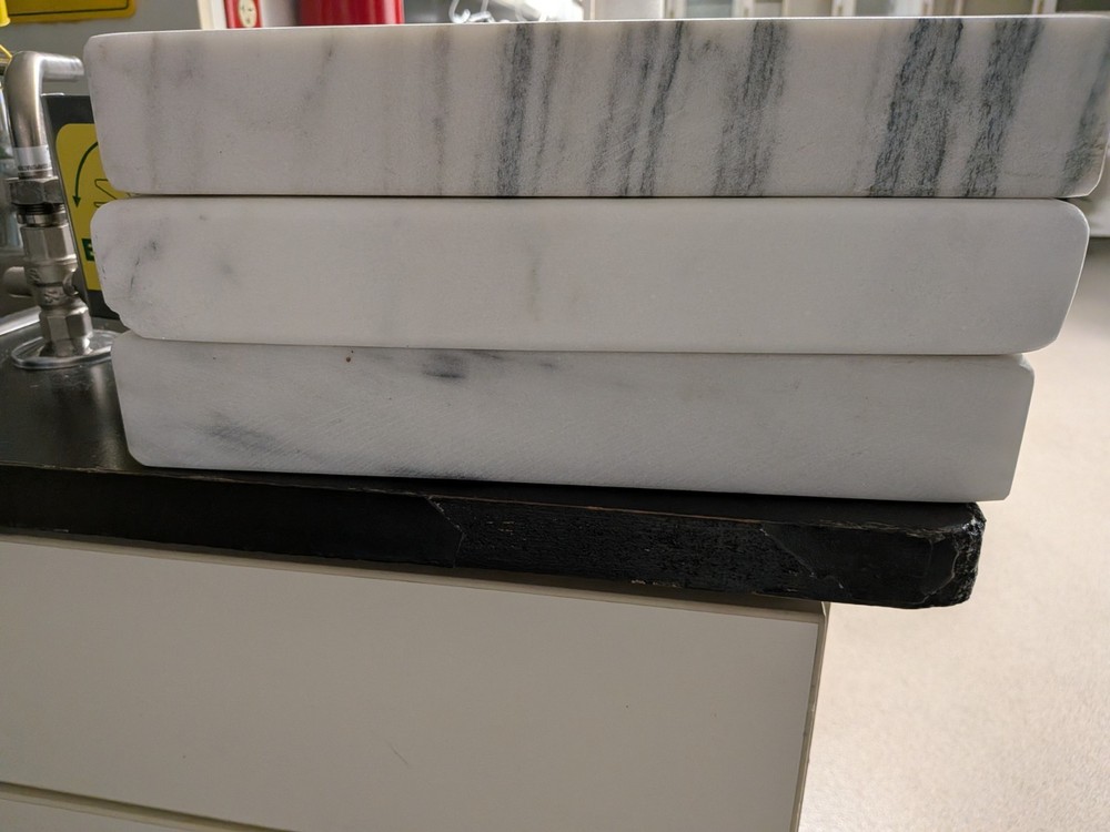 marble slab for scales