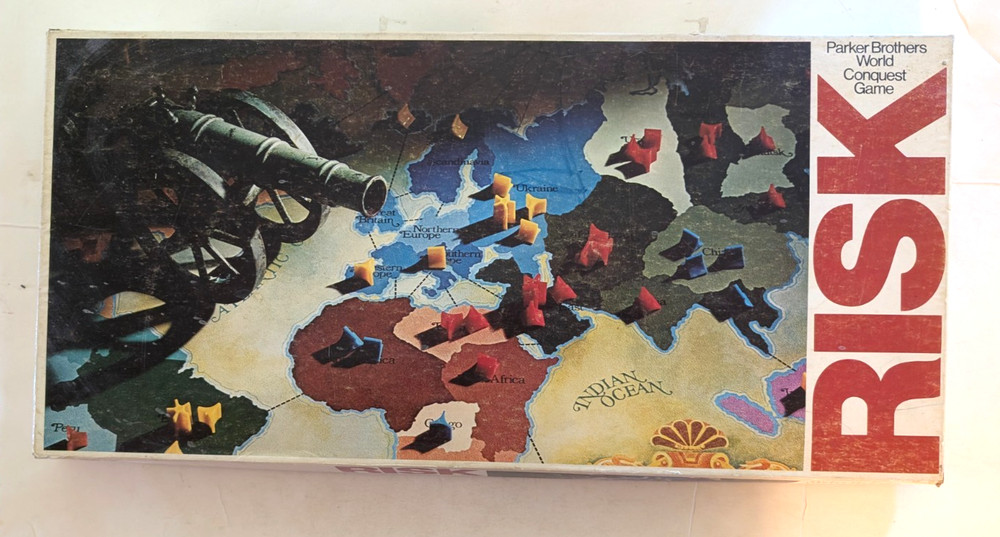 Risk board game 1975 #44