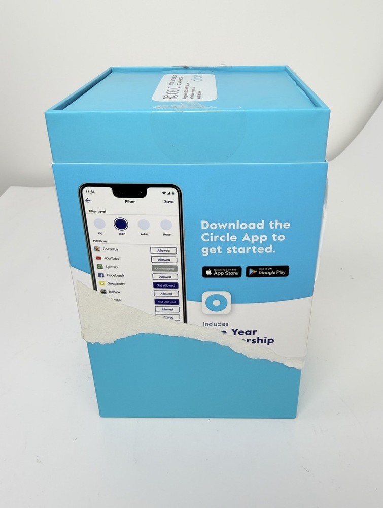 Circle Home Plus Parental Control Device WiFi Internet Filter Open Box Tested