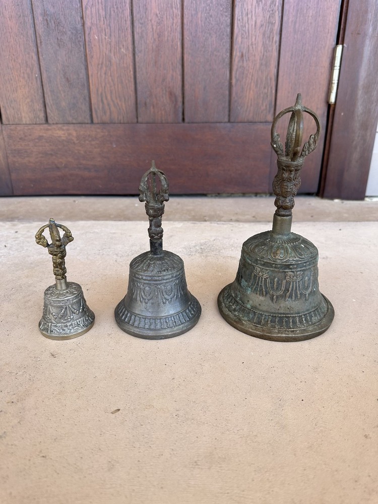 3x Tibetan Budhist Bells
