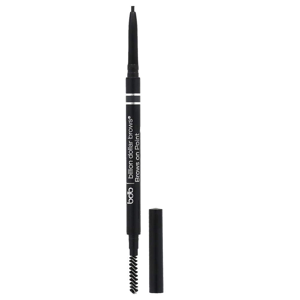 Billion Dollar Brows, Brows on Point: Micro Brow Pencil, Raven, 0.002 oz (0.045