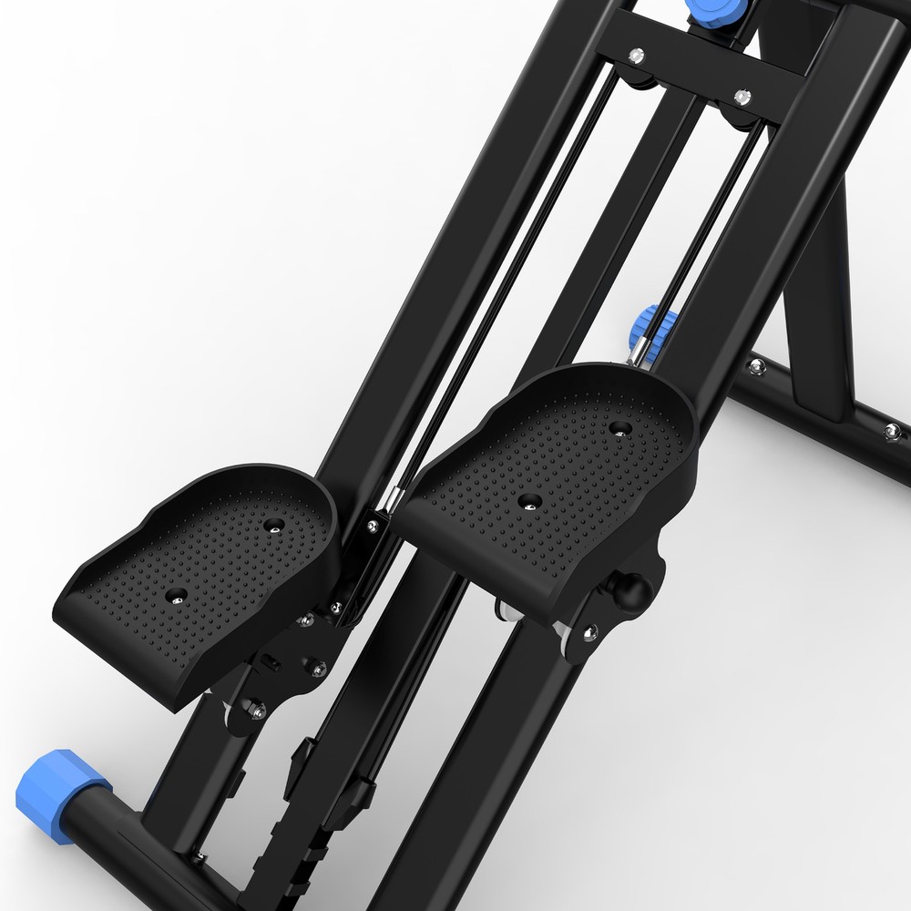 Vertical Climber Stair Stepper Full Body Workout Machine Adjustable Handlebar