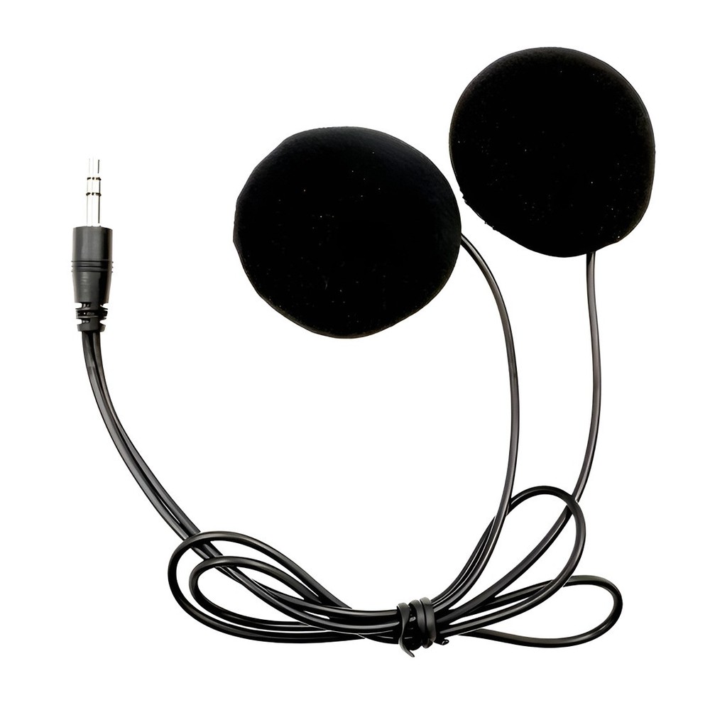 Motorcycle Helmet 3.5mm Intercom Interphone Soft Wire Headset Headphone top