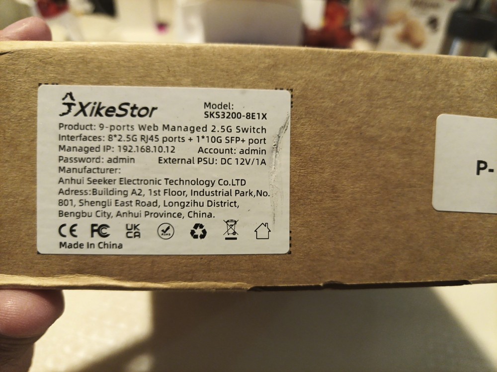 Xikestor Web Managed Switch