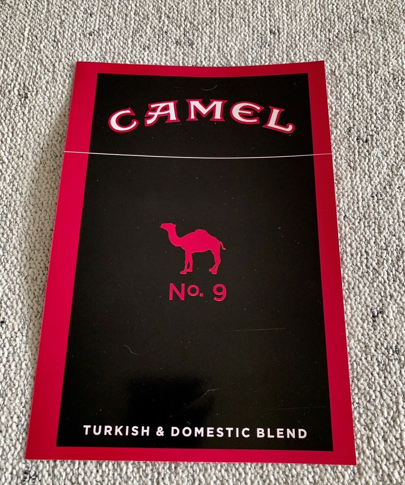 Camel No. 9 cigarettes print ad/ insert 2007 Light & Luscious