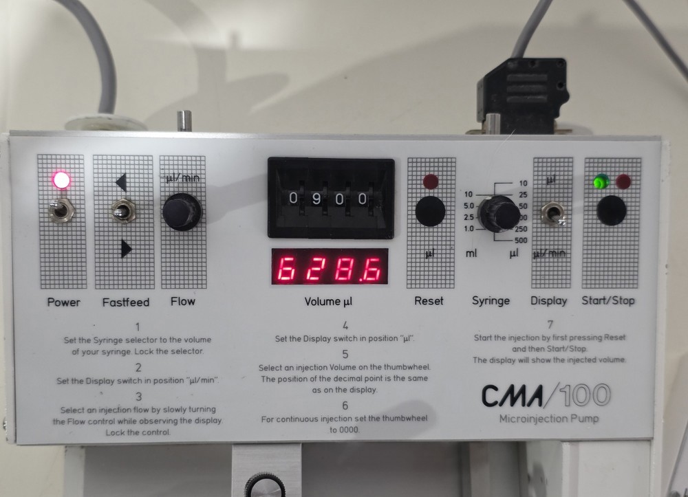 Bioanalytical Systems CMA/100 Microinjection Pump