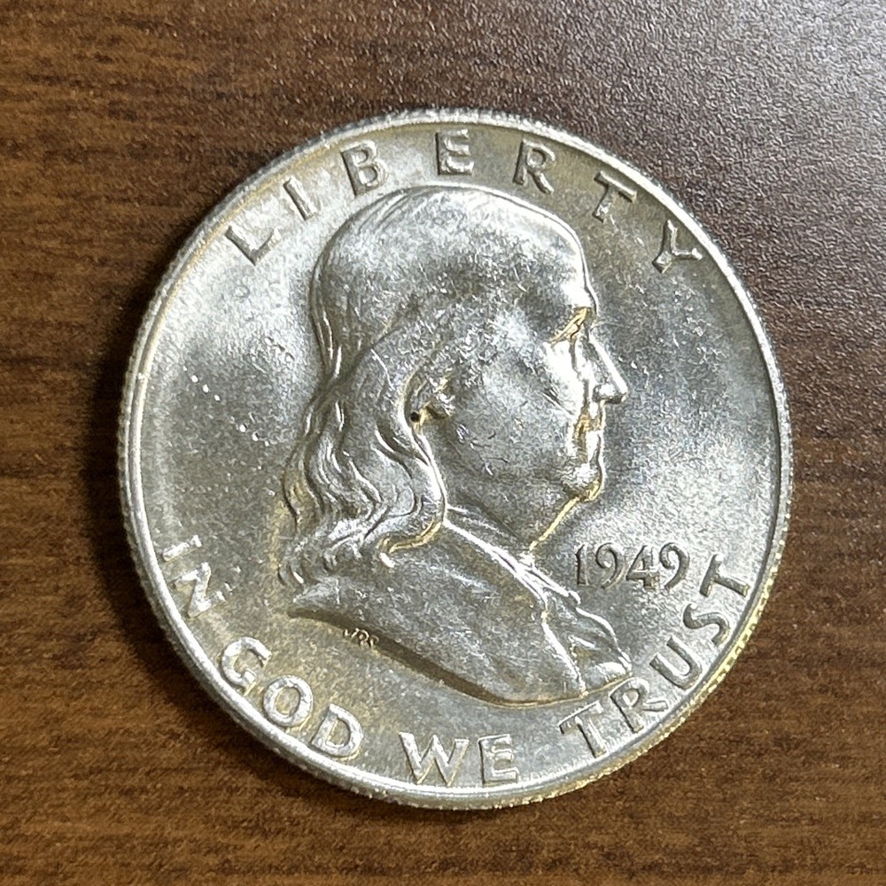 1949-S Franklin Half Dollar Uncirculated