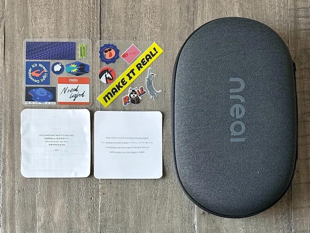 Nreal Light Developer Kit Content Light AR Headset/COMPUTING UNIT/CONTROLLER