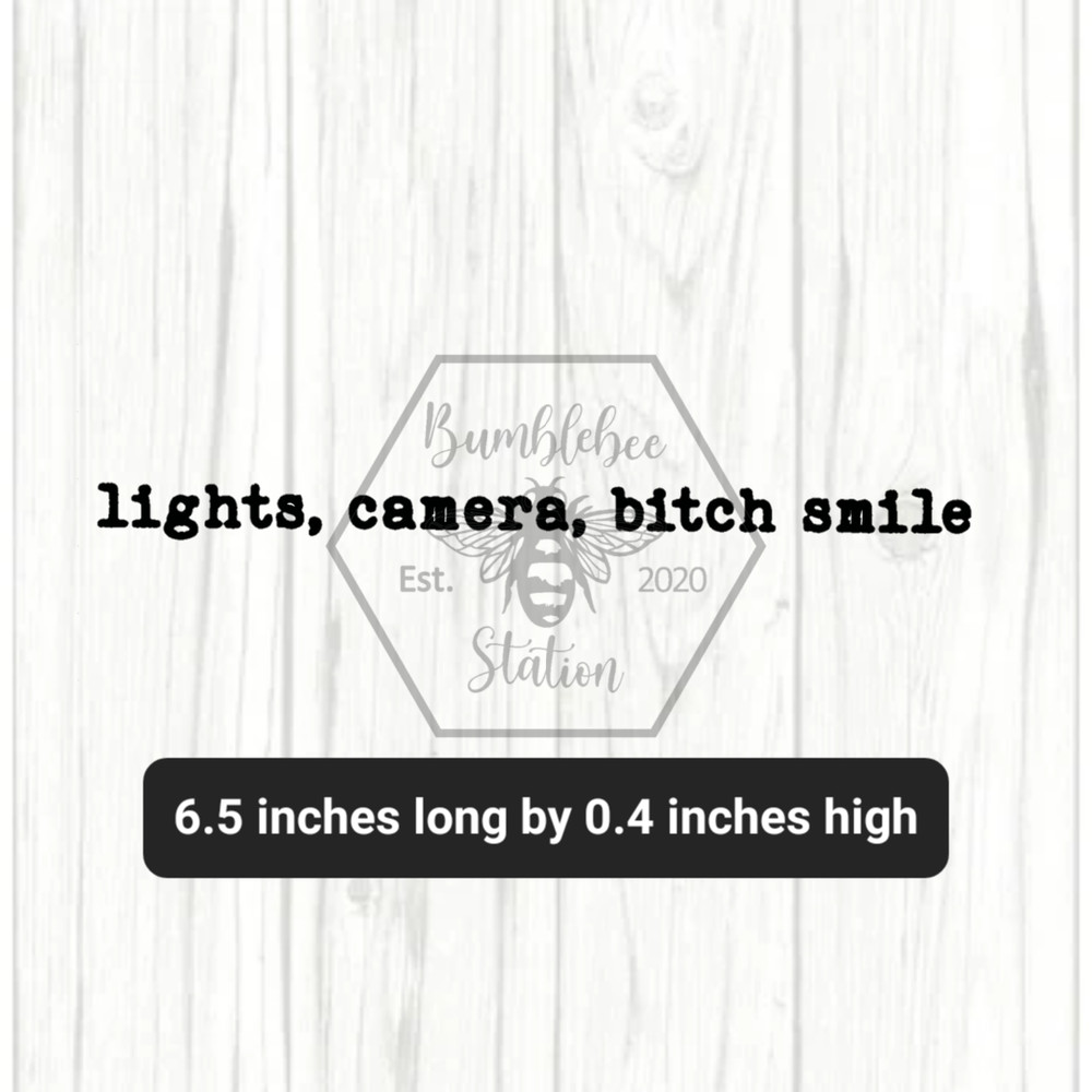 Lights, Camera, Bitch Smile