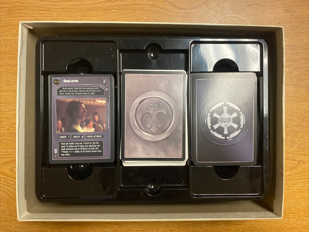 Star Wars Premiere MIXED CARDS Introductory 2 Player Game