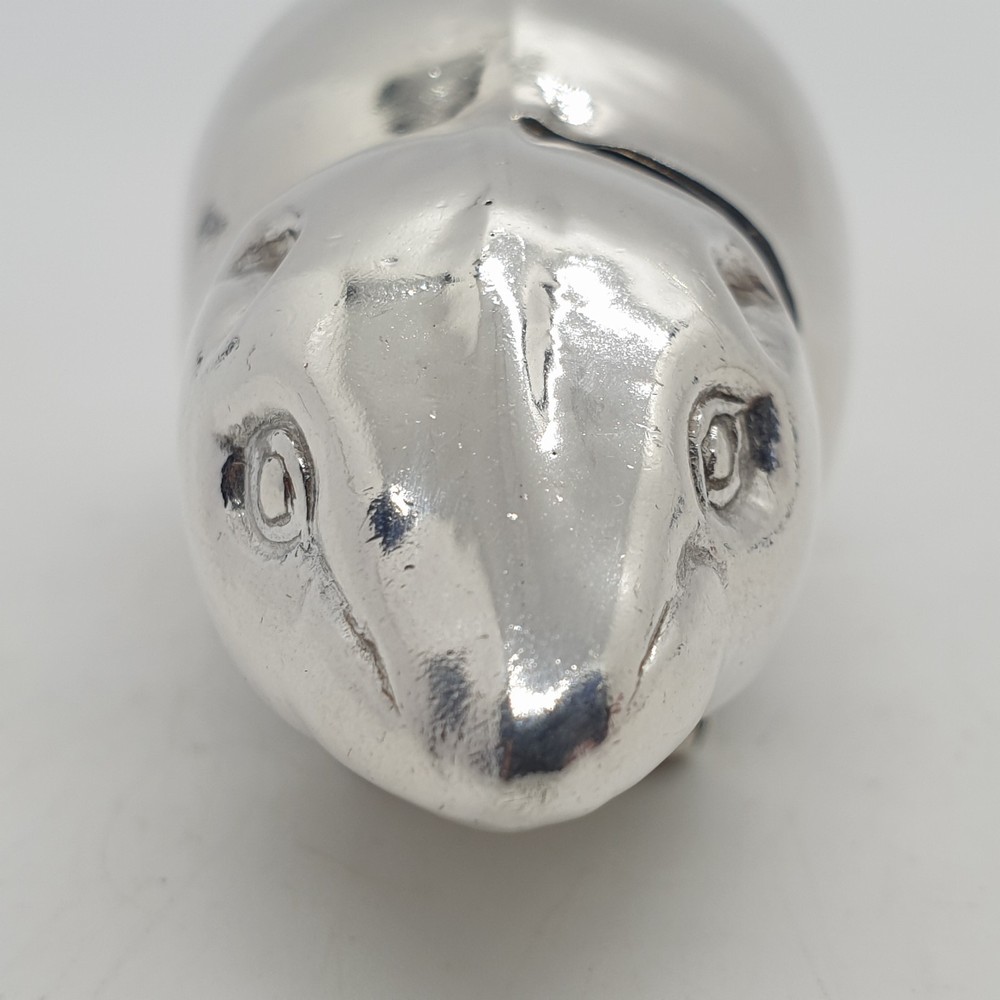 Sterling Silver Mouse Vesta Case Match Holder