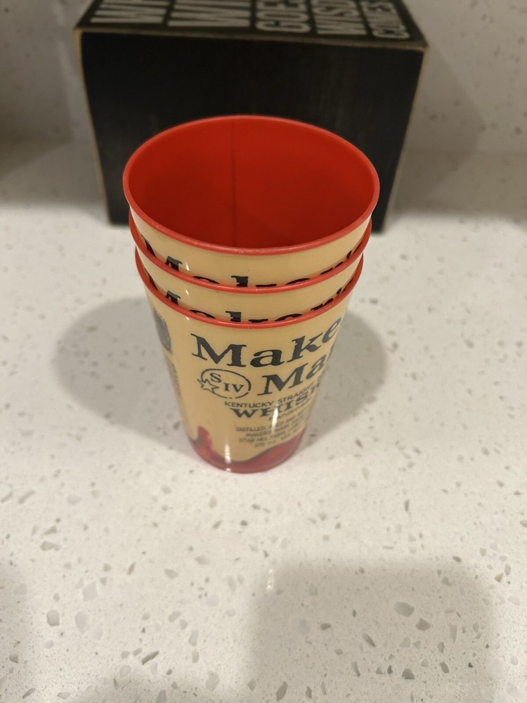 Maker’s Mark- Limited Edition Commemorative 12oz Hard Plastic Cups
