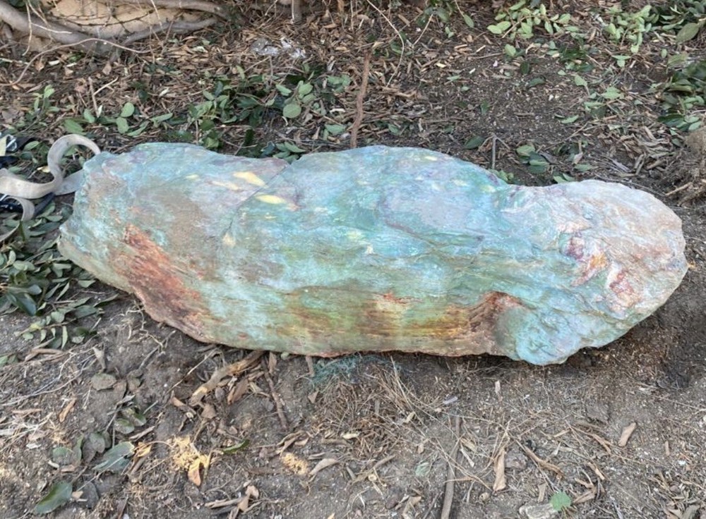 chrysocolla raw Giant Stone!!