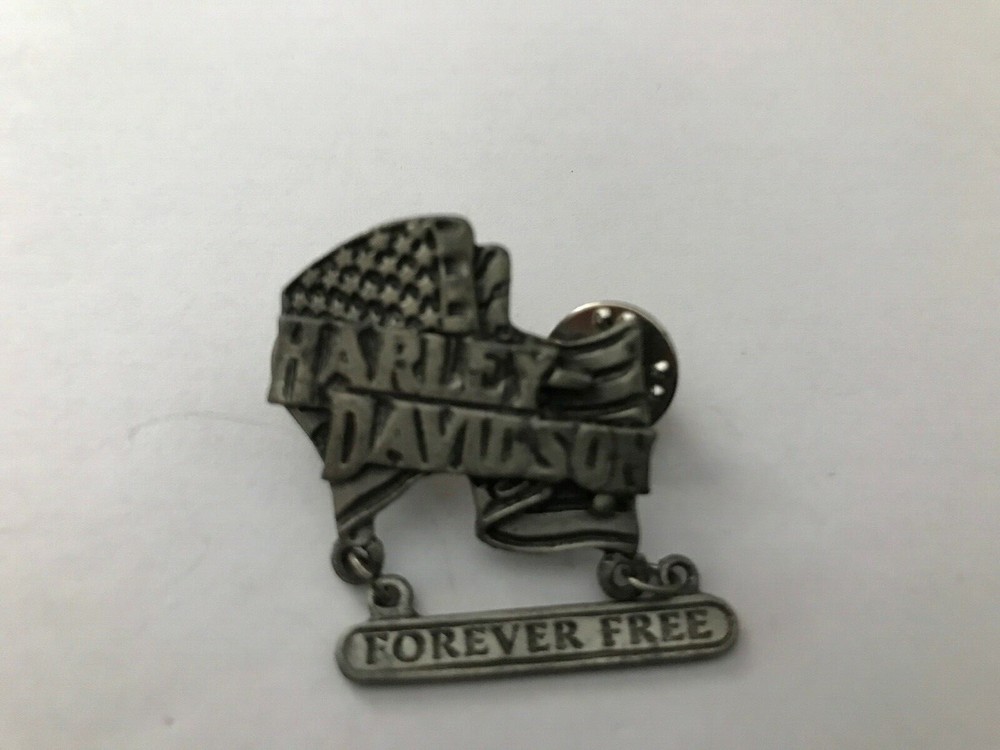 Harley Davidson For Ever Free Pin
