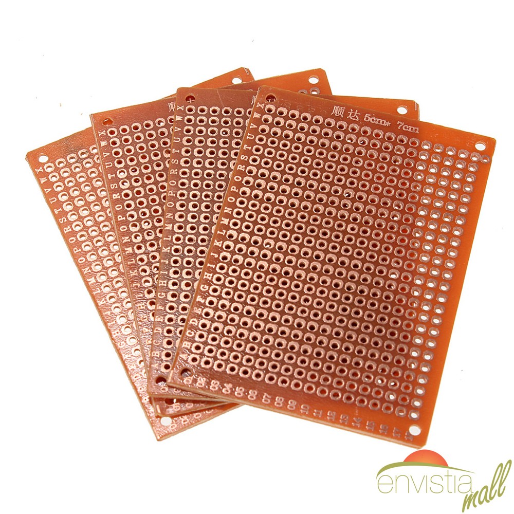 10 Pcs 5x7cm (2x3in) PCB Prototyping Perf Boards Breadboards Circuit Boards