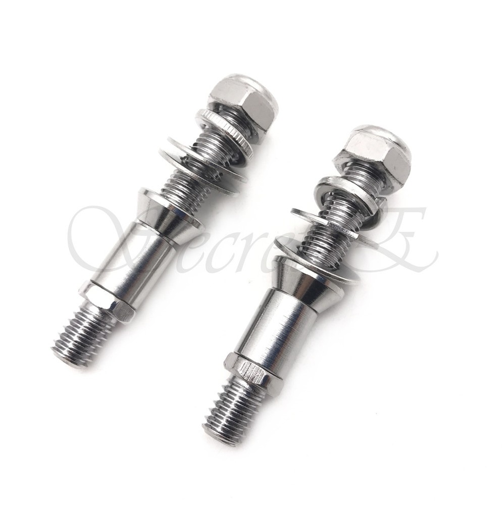 Mirrors Turn Signals Mount Hardware Adapter Bolt For Harley Classic Custom