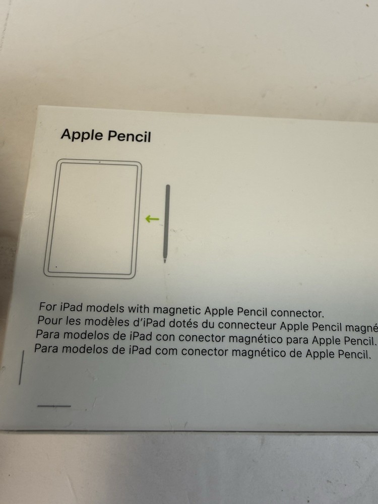 Apple Pencil Box Only With Manual Model A2051