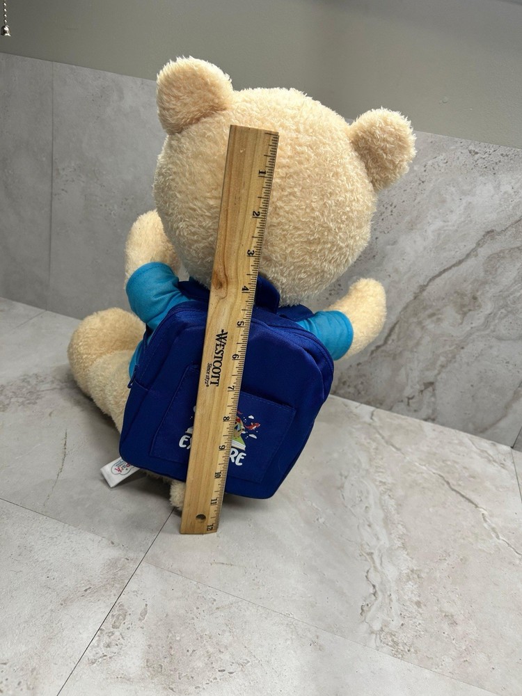 Spark Create Imagine Interactive Learning Plush Bear for Child 8 Books Tested
