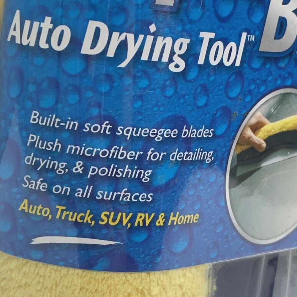 Rain X Swiper Blade Auto Drying Tool Squeegee Blade Microfiber Cloth Polishing