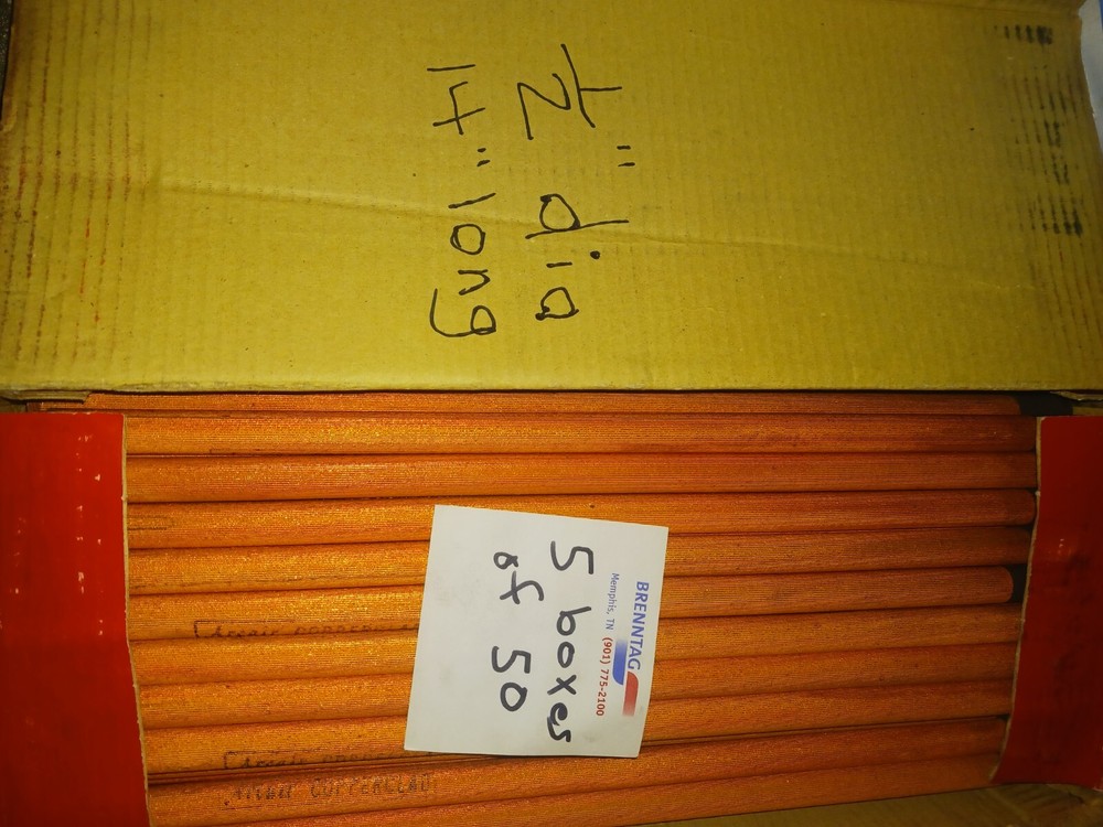 Arcair 1/2" carbon arc gouging electrodes. 10 electrode bundle!