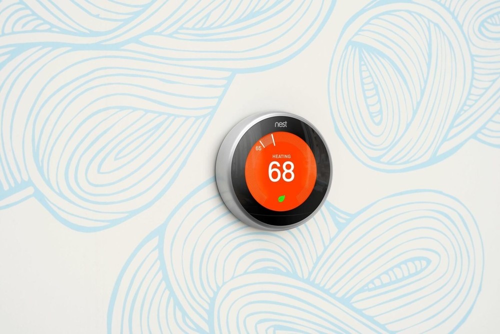 Google Nest T30 Nest Learning Thermostat - 3rd Generation - Silver