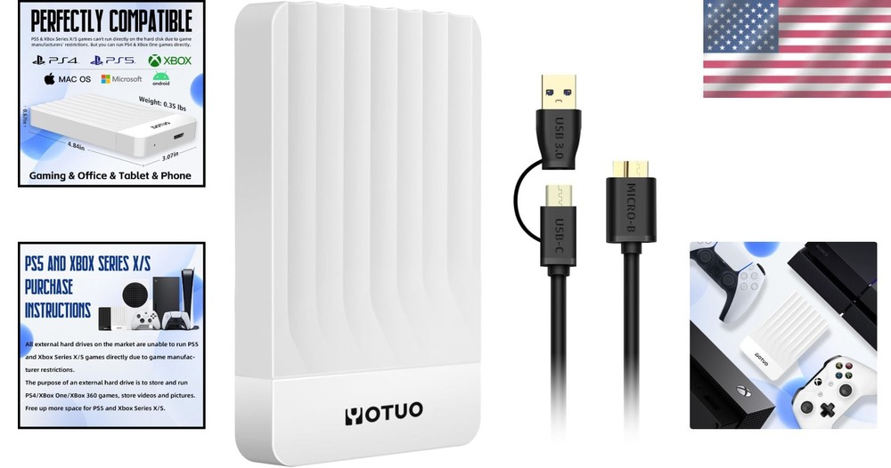 Versatile Storage Expansion - PS5, Xbox Series X/S