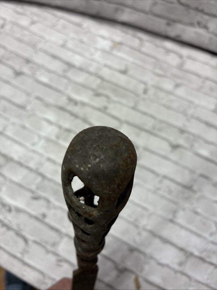 Vintage Metal file Handle - Cast Iron File Handle