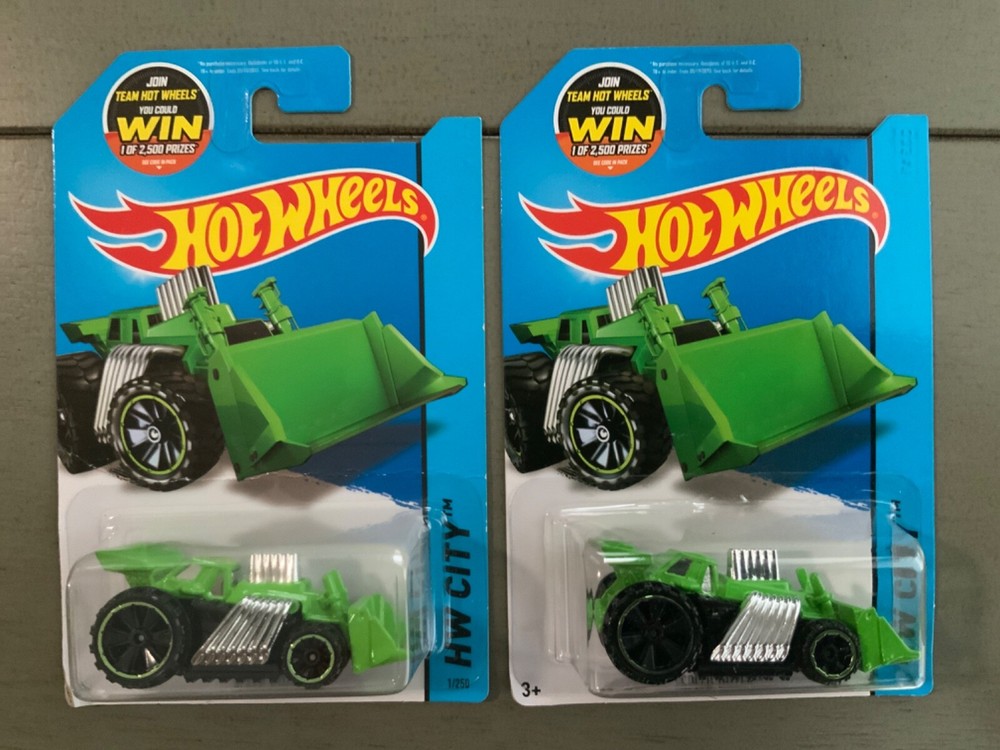 HOT WHEELS BULLDOZER WHEEL LOADER SPEED DOZER COLLECTION