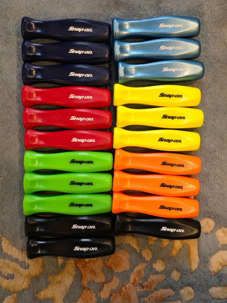 Snap On Replacement Hard Handle for Ratchet-Multiple Sizes and Colors!